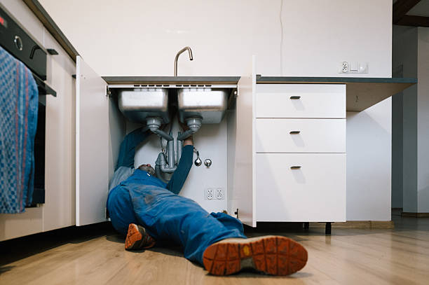 Professional Drain Cleaning technician working in Fair Haven, MI